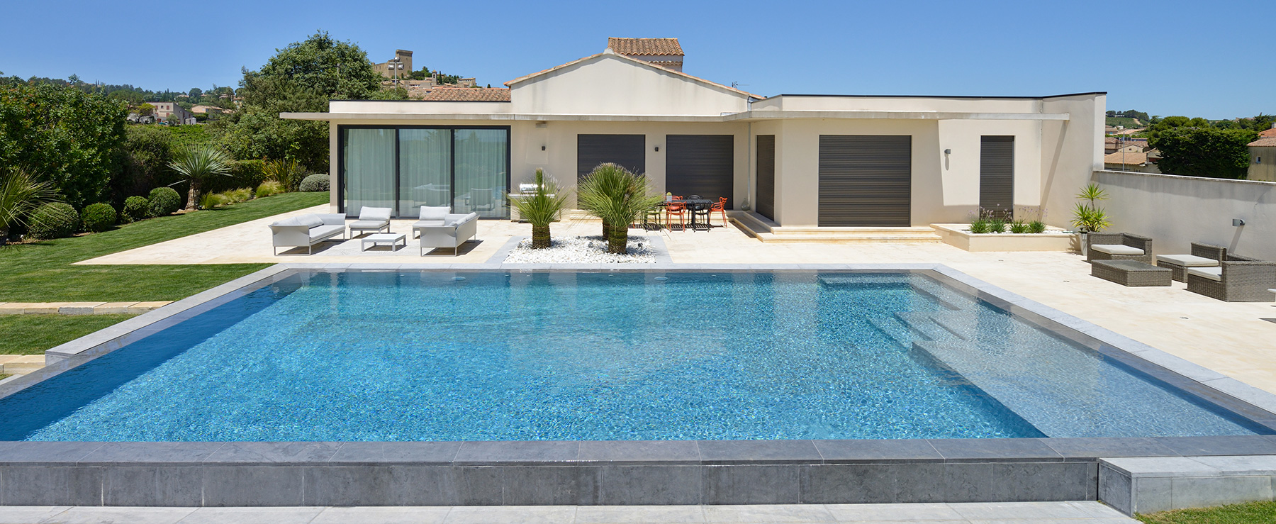 installateur piscine en béton projeté luberon