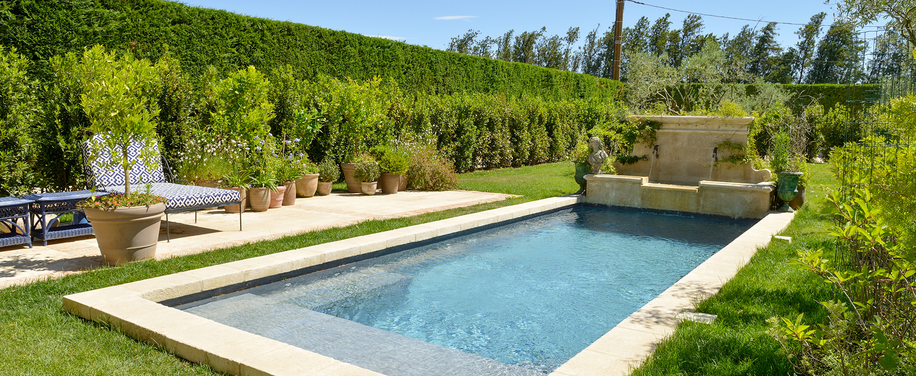 Piscine authentique : la Fontaine de Jouvence