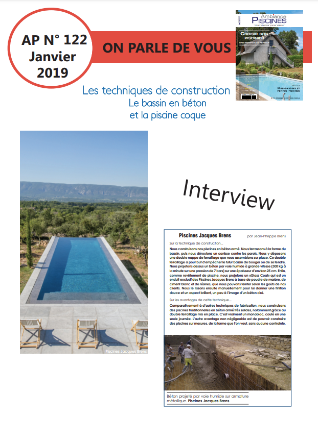 Construction de piscines en Béton à Aix en Provence et Cavaillon | Ambiance Piscines