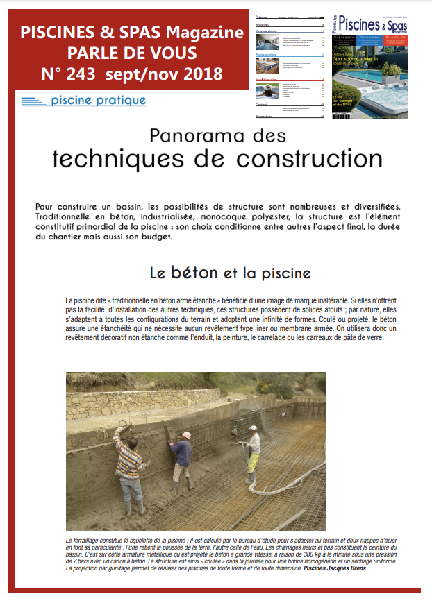 Construction de piscines en Béton à Aix en Provence et Cavaillon | Piscines et Spas