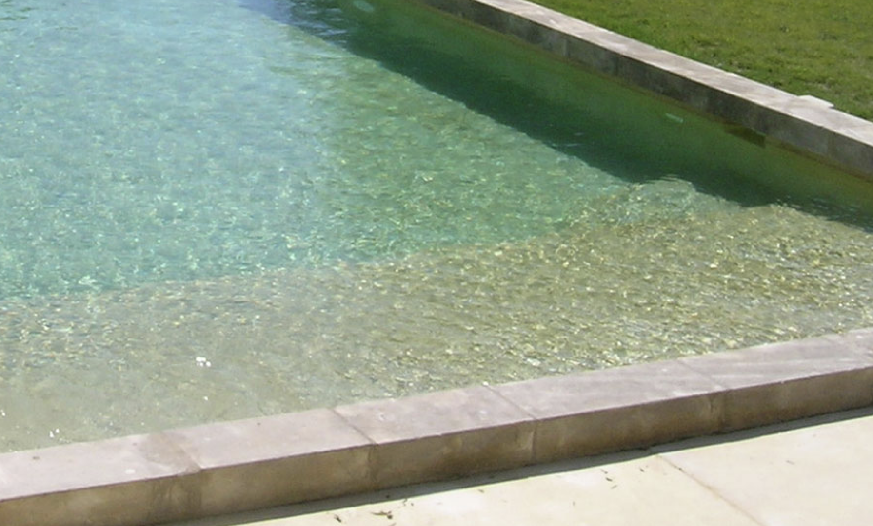 PLAGE IMMERGEE piscine naturelle Jacques Brens