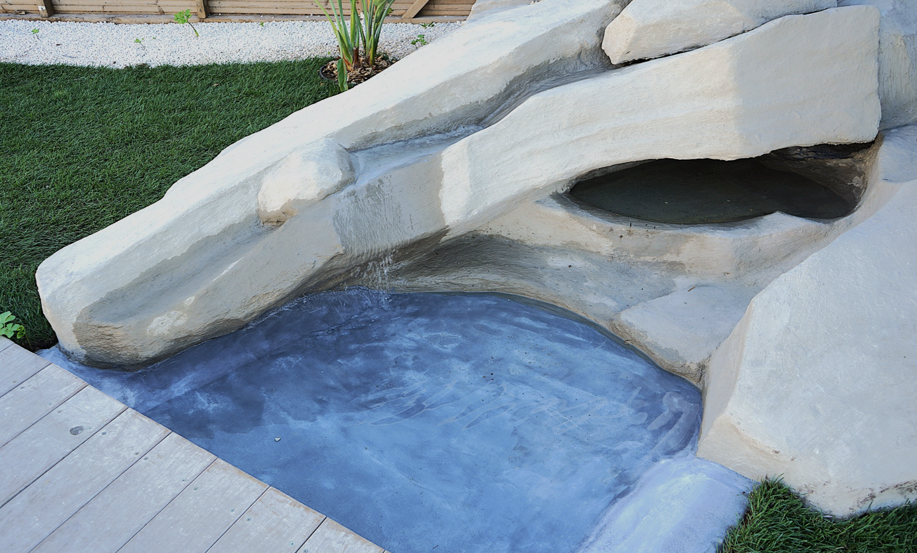 Sécurité d'une piscine béton